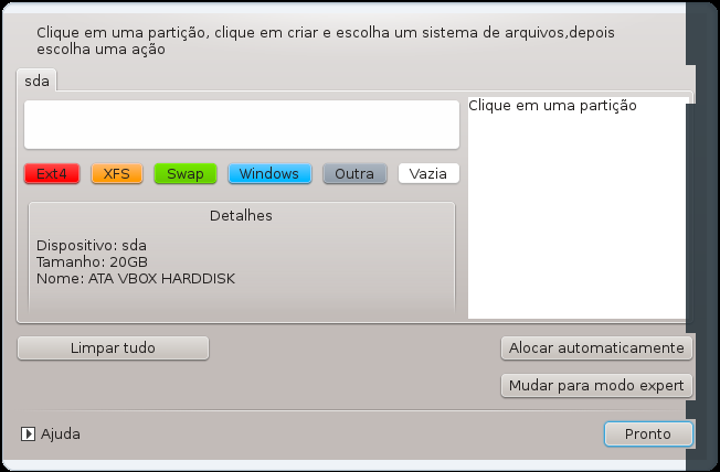 Partição do sistema EFI