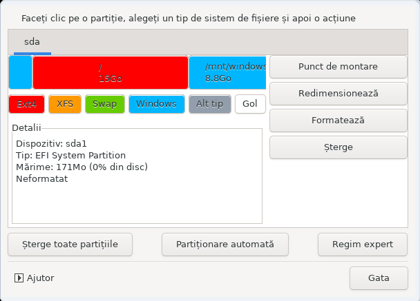 Partiție de sistem EFI